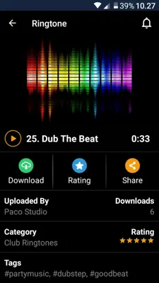 Club Ringtones android App screenshot 11