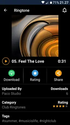 Club Ringtones android App screenshot 13