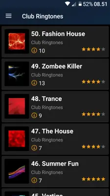 Club Ringtones android App screenshot 14