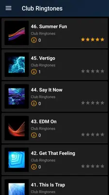 Club Ringtones android App screenshot 19