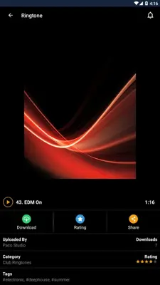 Club Ringtones android App screenshot 3