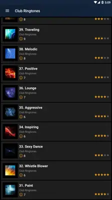 Club Ringtones android App screenshot 4