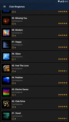 Club Ringtones android App screenshot 6