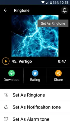 Club Ringtones android App screenshot 8